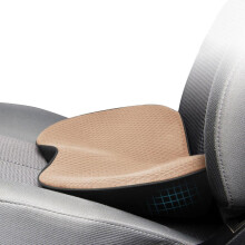 Lendensteunkussen van traagschuim, verlichting van ischiaspijn voor kleine automobilisten, ergonomisch ontwerp, ademende mesh-hoes, duurzame