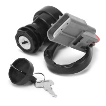 Højkvalitets tændingslås til terrængående køretøjer, direkte erstatning for YAMAHA BIG BEAR400YFM400 4x4 2009-2012, 3-tråds metal og ABS