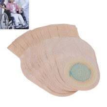 OnePiece sac d’ostomie 10 pièces, Taille réglable, Transparent
