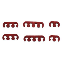 Red Spark Plug Wire Cable Dividers 7mm 8mm 9mm Universal Fit For Chevy