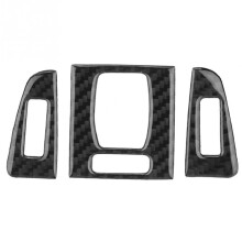 3st Kolfiber Interiör Luftkonditionering Ventilation Utlopp Trim Cover Sticker för F30 F32 F32 320I 428I 3 4 Series