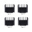 Electric Clipper Accessories,4Pcs Cut Clipper Limit Comb Guide Attachment Size Barber Replacement(3mm,6mm,9mm,12mm) 3
