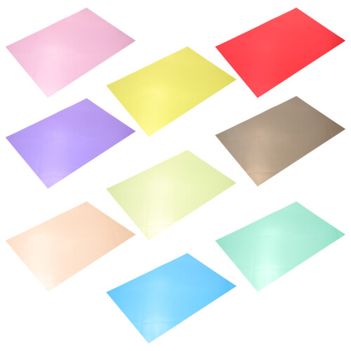 27Stk PVC Lichtfilter Folien Diffusor Farbfolien Für 2