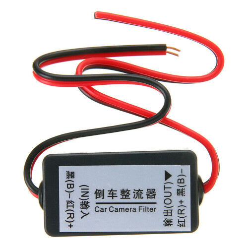 12V  Power Relay Capacitor Filter Rectifier for Car Rear View Backup Camera 1