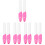 10Stk Ergonomisches Quilling Pen Set Pink PP Bastelbedarf 7