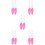 10Stk Ergonomisches Quilling Pen Set Pink PP Bastelbedarf 10