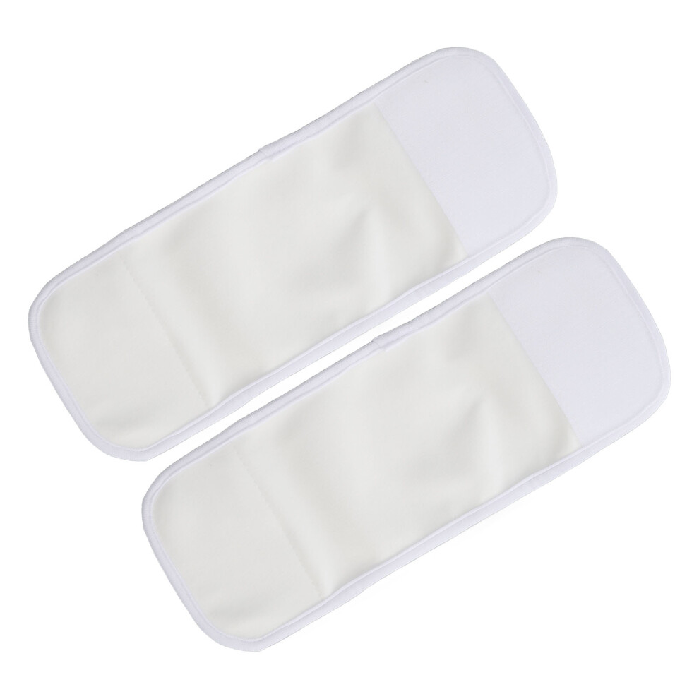 Reusable Cotton Castor Oil Pack Wrap, Adjustable Leakproof Ankle Pair