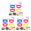 3Pcs Assorted Color Silicone Egg Fry Molds Non-Stick Kitchen Use 5