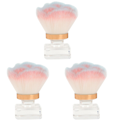 3Stk Blush Puder Foundation Make-Up Multi ABS Nail 2