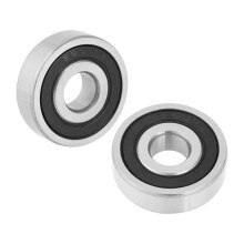 10 Stks/Set Lagerkogels 6200-2RS Dubbele Rubberen Afgedichte Stalen Diepgroefkogellager Maat 10 X 30 X 9 Mm