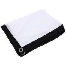 2Pièces Écran Projecteur Portable Pliable En Polyester