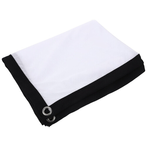 2Pièces Écran Projecteur Portable Pliable En Polyester