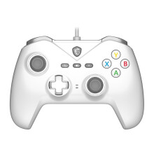 Gamingcontroller - PC - FORCE GC200 - Bedraad - Wit - MSI