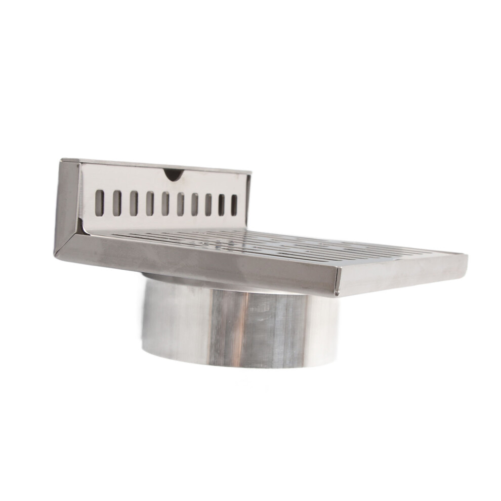 304 Stainless Steel Side Drain 5 Inch Floor Drain For 110Mm Pipe 5021372023003
