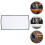 2Pièces Écran Projecteur Portable Pliable En Polyester 11