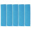 35Pcs Blue Neoprene Protective Covers Reusable Ice Sleeves for Kids 3