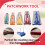 5Pcs Sewing Accessories Bias Tape Maker Set Patchwork Tools 6/9/12/18/25 mm Bias Binding Tape Maker 7