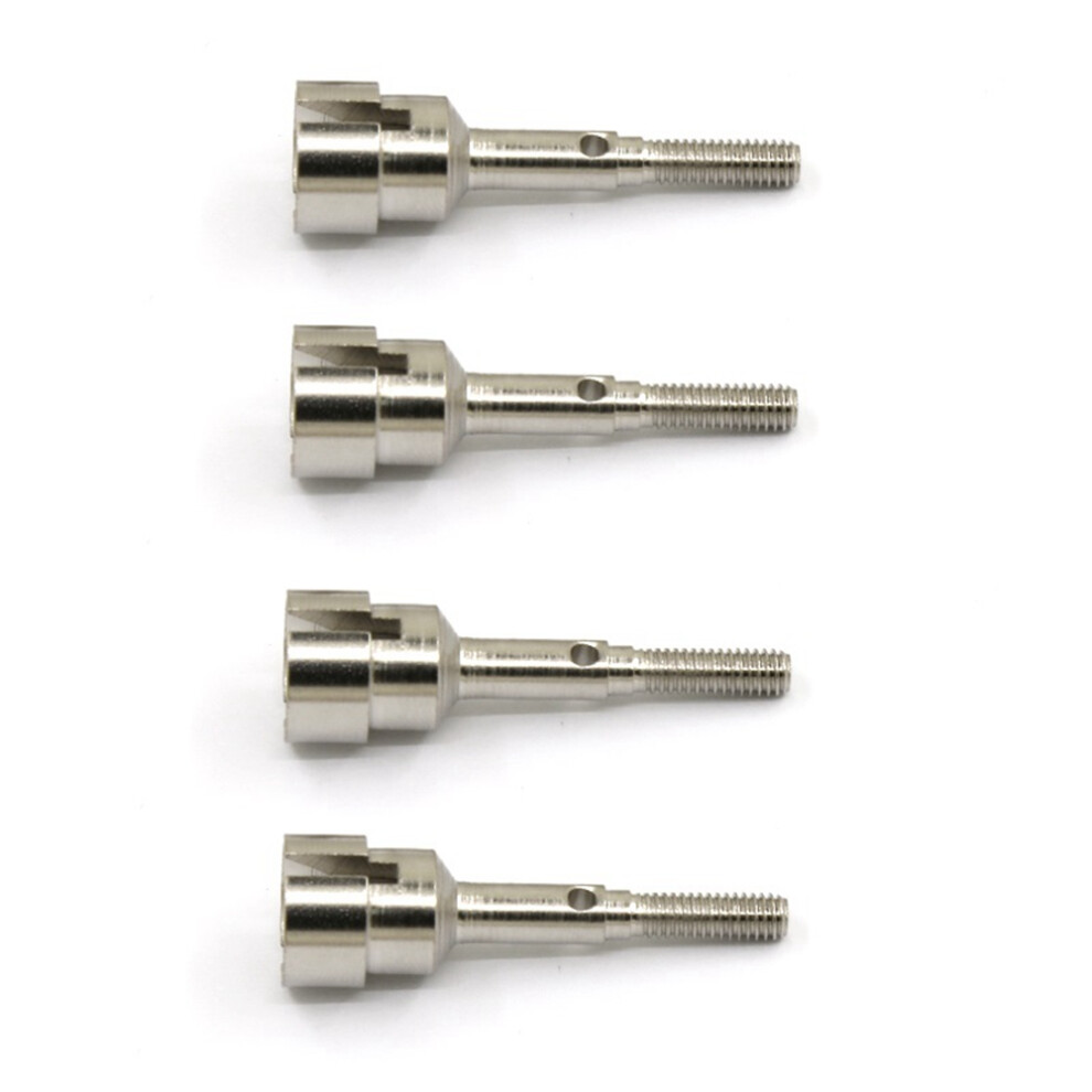 4Pcs Metal Drive Shaft Cup Wheel Axle For 104001 1/10 Rc Car Upgrade Parts Accessories 4712440453013