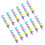 36Pcs Assorted Stackable Plastic Pencils Kids School Writing Supplies 3