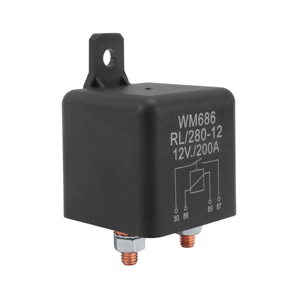 Battery Isolator Relay 12V 4-Pin Wm686 Start Relay Car /Off Normally Open Relay Rl/280 200A 6033779576791