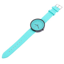 2Pcs Durable Green Color Students Watch with Simple Casual Style