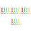 16Pcs Toddler Pull Up Bars Vibrant Color Walking Helper Rings 8