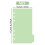 10 Sets A6 Subject Dividers Paper Sheet, Punched File Card Dividers,Tabbed Index Divider for Notebook Insert Planner 8