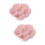 2Pcs Pink Creative Candy Plate Dried Fruit Tray Practical Storage Box 7