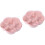 2Pcs Pink Creative Candy Plate Dried Fruit Tray Practical Storage Box 4