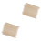 200Pcs Beige Nail Cuticle Pushers Nail Cleaning Sticks Manicure Tools 3