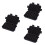 3Pcs Waterproof Container Black Shockproof Emergency Dry Case 6