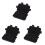 3Pcs Waterproof Container Black Shockproof Emergency Dry Case 2