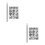 2Sets Durable Punch Set Tool Silver with Zodiac Pattern Stamps 9