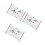 3Pcs Multi Lightweight Blank Scrolls for Calligraphy and Drawing Use 3