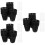 3Sets Slotted Black Mesh Net Pots for Hydroponic Growing with Labels 9