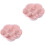2Pcs Pink Creative Candy Plate Dried Fruit Tray Practical Storage Box 3