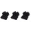 3Pcs Waterproof Container Black Shockproof Emergency Dry Case 4