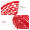 10Pcs Ergonomic Handle Red Plastic Basket for Picking Strawberries 8