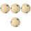 4Pcs Resin Cue Balls for Pool Training Billiard Balls Set 3