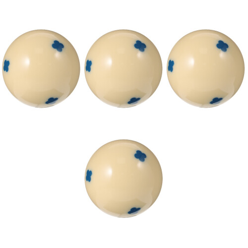 4Pcs Resin Cue Balls for Pool Training Billiard Balls Set 2