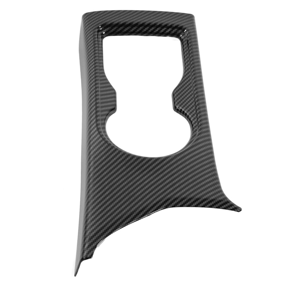 Water Cup Holder Frame Trim For Isuzu Dmax 2021 Abs Carbon Fiber Style 8751388251592