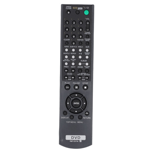 Τηλεχειριστήριο υπερύθρων για Sony DVD player αντικατάστασης Εύκολο στη χρήση Δεν