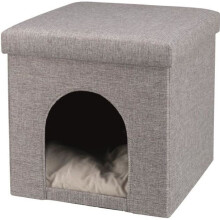 TRIXIE Abri douillet Alois - 38x40x38cm - Grigio - Per gatto