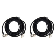 2X Connecteur D'Antenne de Talkie-Walkie 50-3 RG585 Câble D'Extension Coaxial
