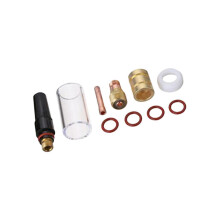 10Pcs Gas Lens Back Cap Collect Body Set Welding Torch WP 17/18/26