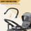 Baby Stroller Accessories Stroller Armrest Bumper Bar Pushchairs Pram Part 1