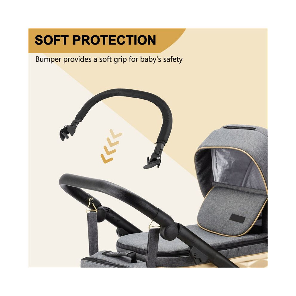 Baby Stroller Accessories Stroller Armrest Bumper Bar Pushchairs Pram Part