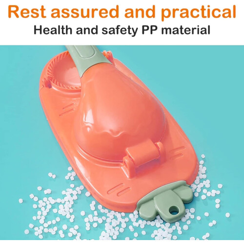 2 in 1 Dumpling Maker Tool with Plastic Dumpling Press Mold for Wrapping and Shaping Dumpling Skins 1