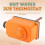G1/2 Male Thread Hot Water Pipe Thermostat Temperature Controller 90 Celsius High Temperature Start Heating System Parts 6