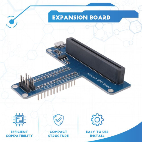 T-Type Expansion Adapter for Microbit Breadboard Python Graphical Programming Interface for BBC Microbit 1